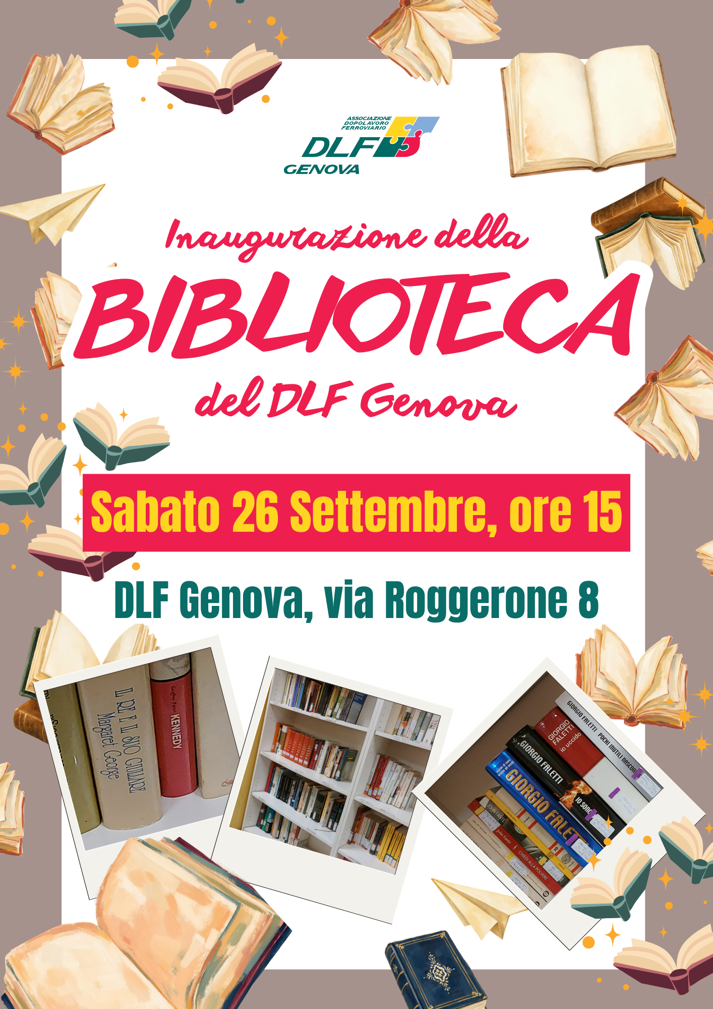 Inaugurazione biblioteca DLF